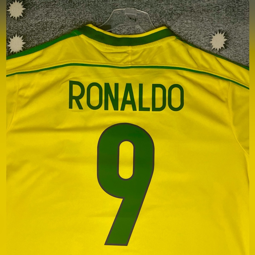 Soccer Jersey Nike Brasil Ronaldo 9.